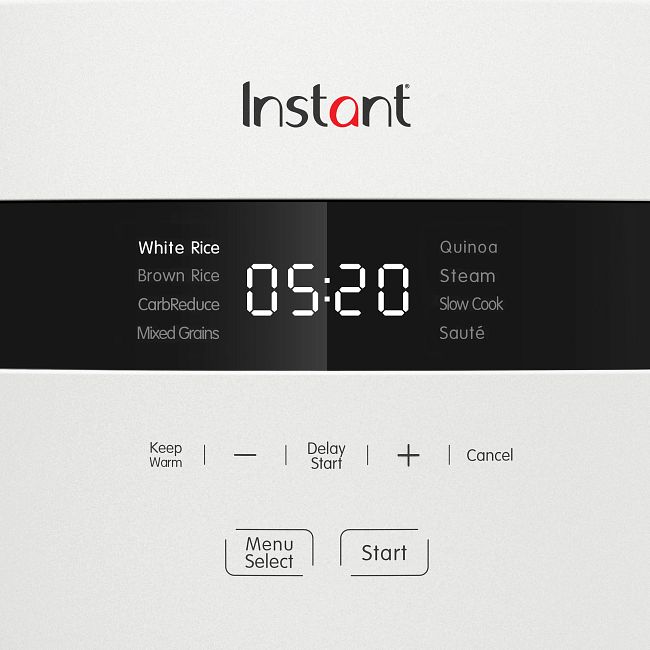 Instant Rice Cooker. Really Reduces Carbs? Instant 20-Cup Rice Cooker, Rice  & Grain Multi-Cooker 