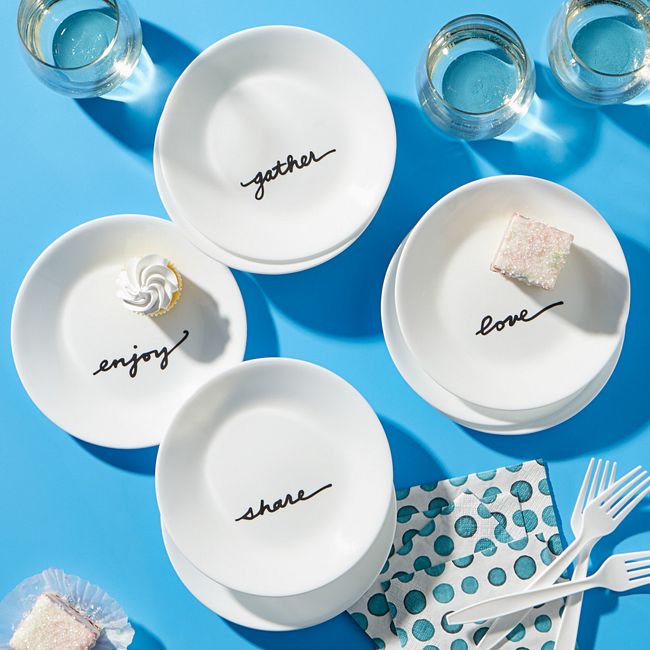 Celebrations 6.75" Appetizer Plate Set, 8-pk