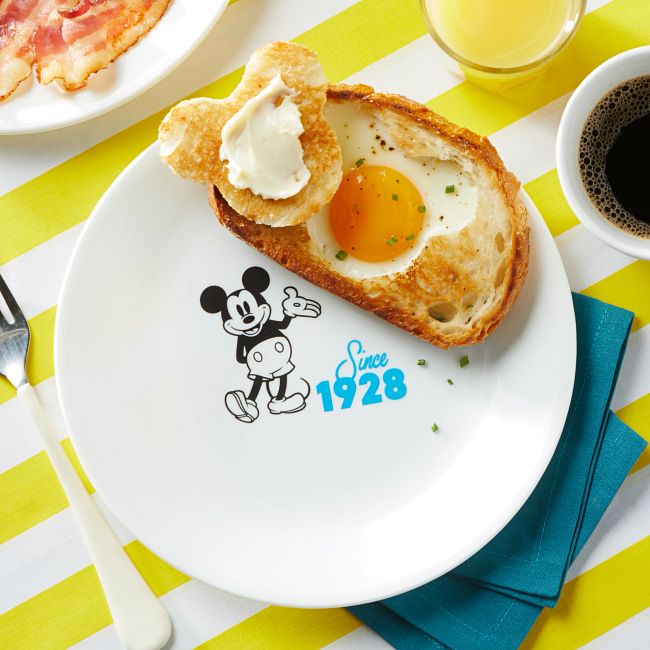 8.5" Salad Plate: Disney Mickey Mouse - Since 1928