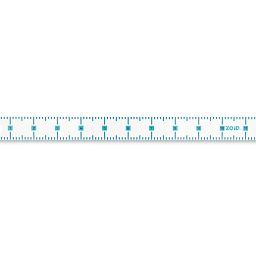 Reversible Acrylic Ruler, 1” x 12” 