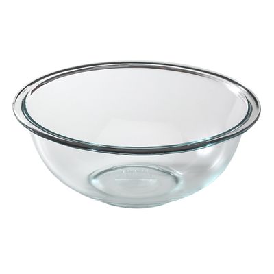 Pyrex Smart Essentials Mixing Bowl, Glass, 2.5 Qt