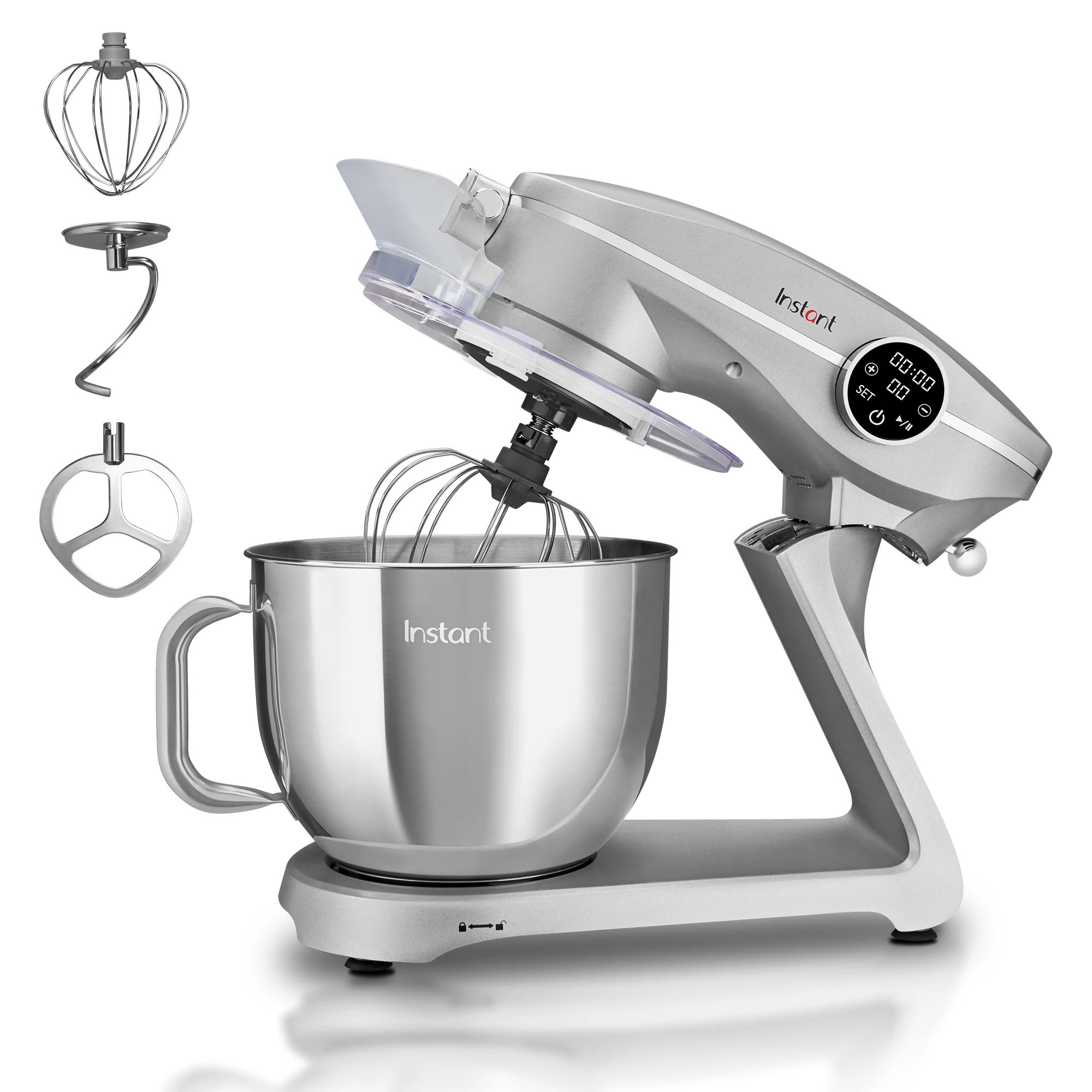 Instant® 7.4-quart Stand Mixer Pro Series, Silver