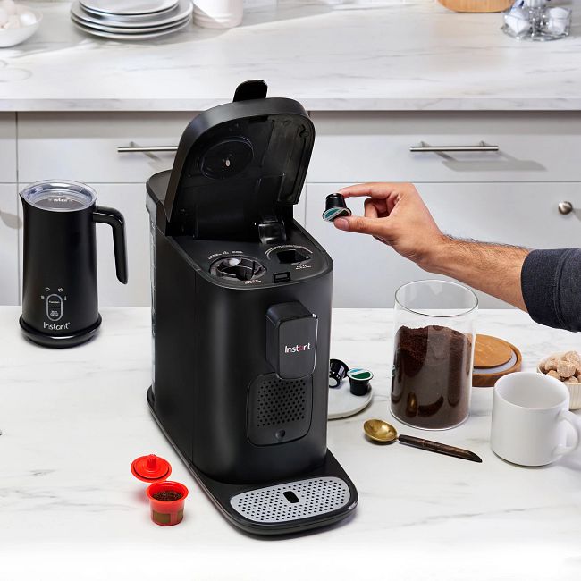 Instant Dual Pod Plus Coffee Maker Review: K-Cups and Nespresso pods -  Reviewed