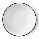 Livingware Beads 18-oz Bowl, Black & White