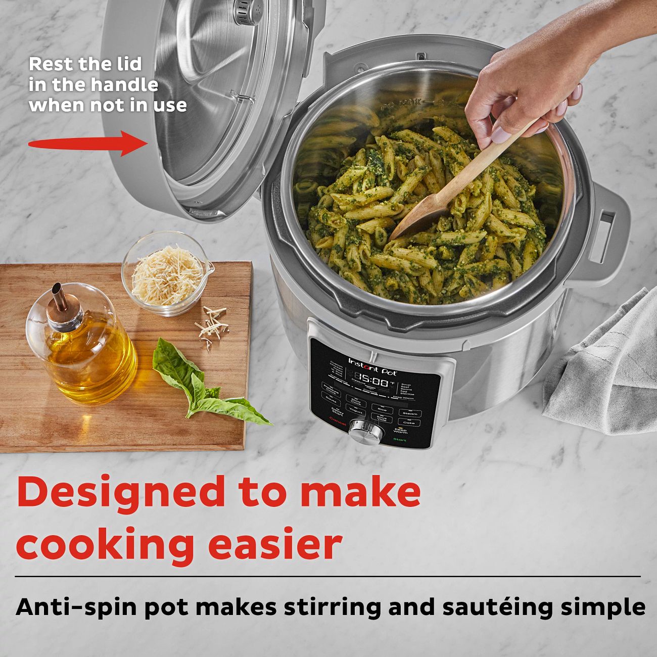 Instant Pot® Duo™ Plus 6-quart Multi-Use Pressure Cooker with Whisper ...