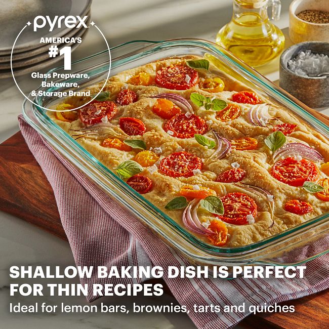 9 x 13 Deep Oblong Baking Dish