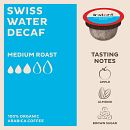 Instant® Compostable Coffee Pods, Swiss Water® Decaf, Medium Roast, 30 pods
