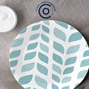 Global Collection Northern Pines 6.75" Appetizer Plates, 6-pack