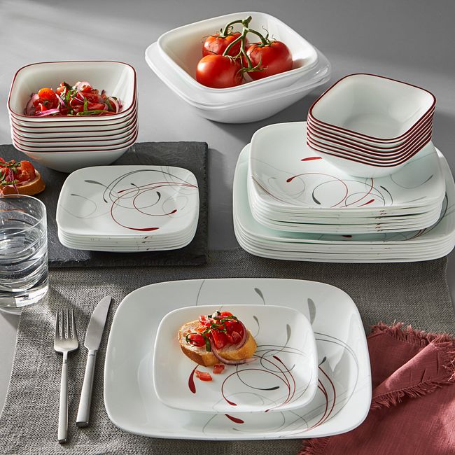Splendor 44-piece Dinnerware Set, Service for 8