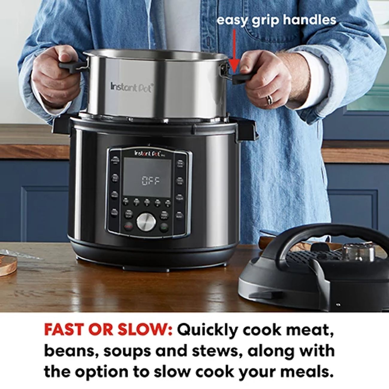 Instant Pot® Pro 8-quart Multi-Use Pressure Cooker | Instant Home