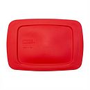 Red Lid for Easy Grab® 1.5-quart Rectangular Glass Loaf Pan