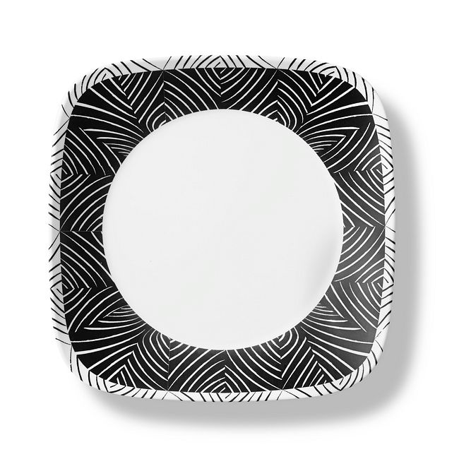 Imani Square 10.5” Dinner Plate Set, 6-pk