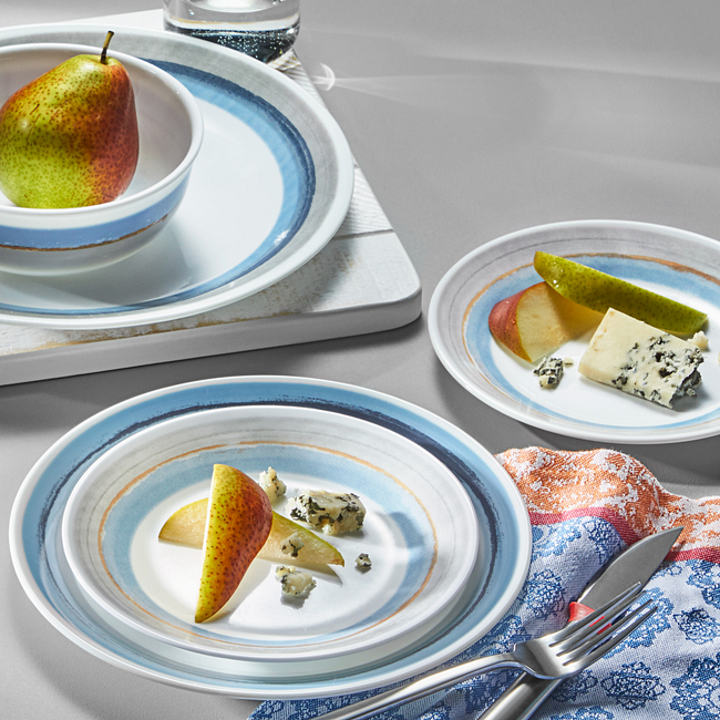 Elemental Dawn 18-piece Dinnerware Set, Service for 6