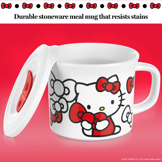 Hello Kitty® 20-ounce Meal Mug™ with Vented Lid