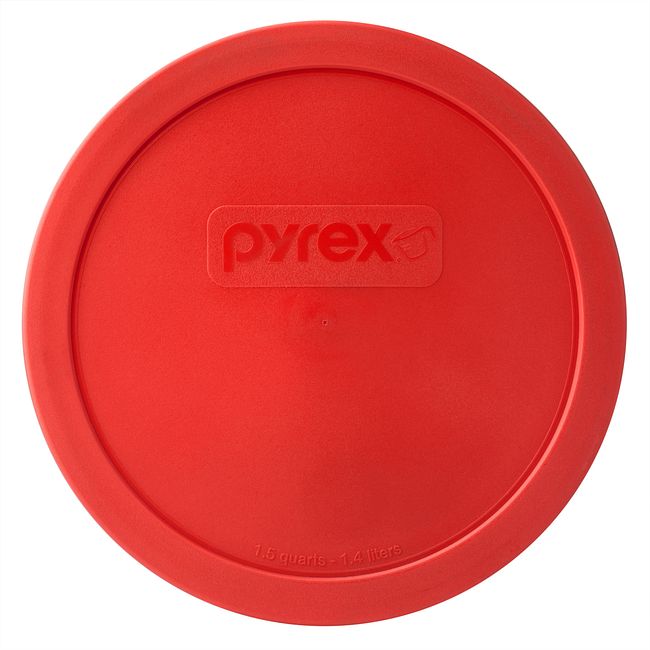 Red Plastic Lid for 1.5-quart Mixing Bowl
