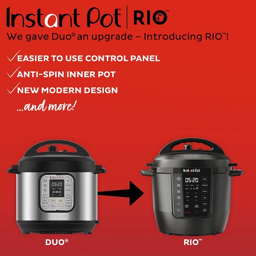 Instant Pot® RIO™ 6-quart Multicooker | Instant Home