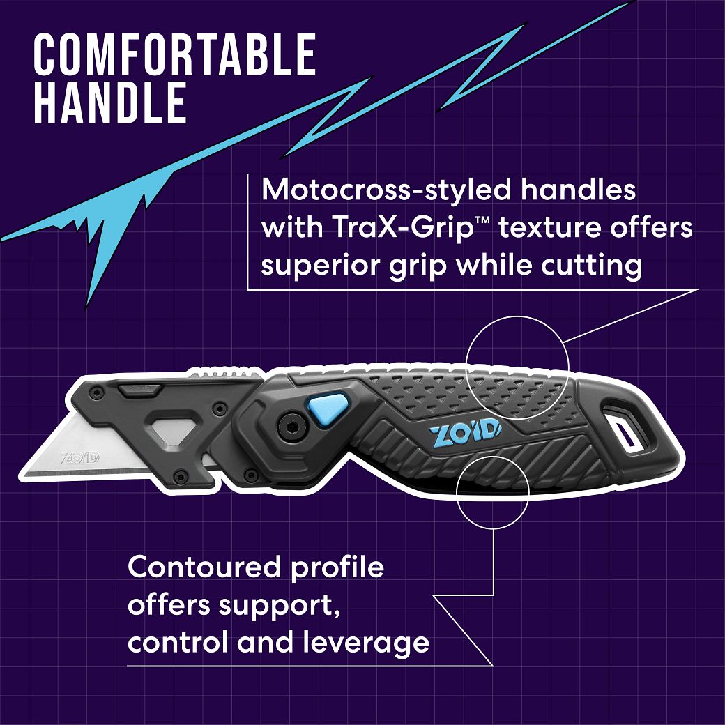 Folding Knife with TraXGrip™ Zoid Tools