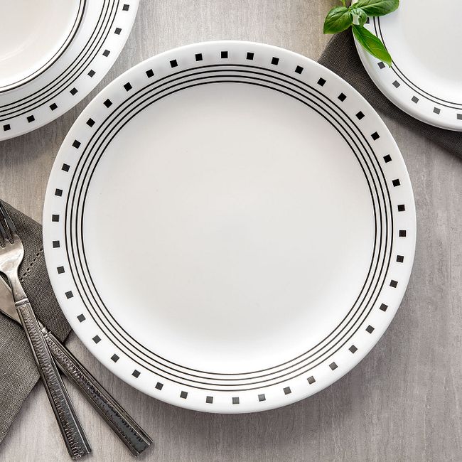 City Block 18-piece Dinnerware Set, Service for 6