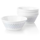 Farmstead Blue 21.5-ounce Medium Soup Bowls, 6-pack