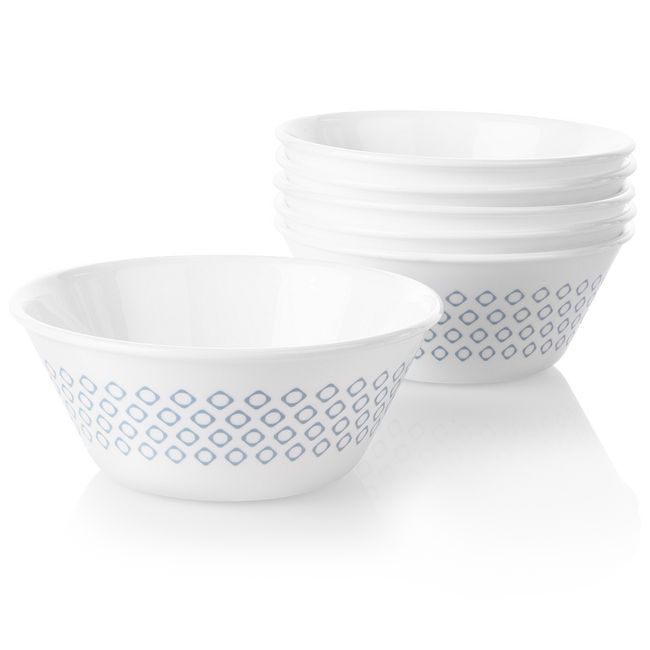 Farmstead Blue 21.5-ounce Medium Soup Bowls, 6-pack