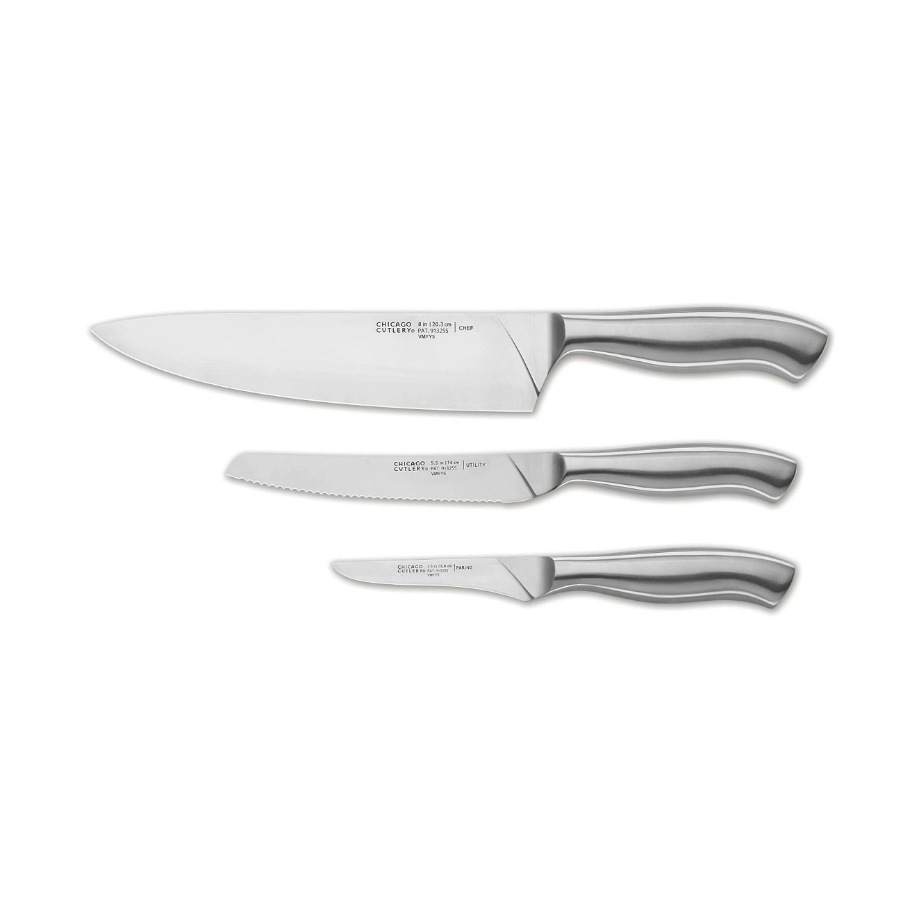 Insignia Steel™ 3piece Knife Set Chicago Cutlery