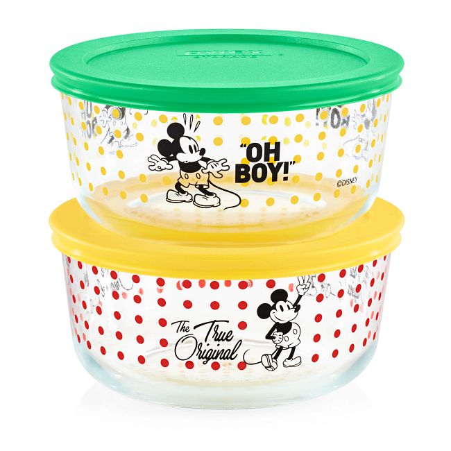 4-cup Decorated Storage 4-pc Set:  Mickey Mouse™ - Oh Boy / The True Original