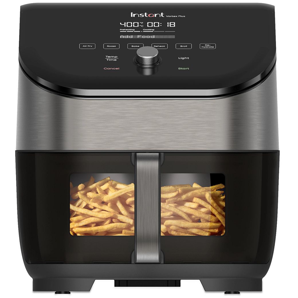 Instant™ Vortex® Plus 6quart Stainless Steel Air Fryer with ClearCook