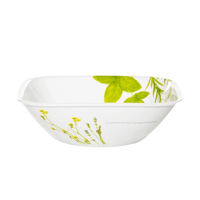 Square European Herbs 23-oz Bowl