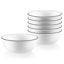 City Ribbon 16-ounce Small Soup Bowls, 6-pack