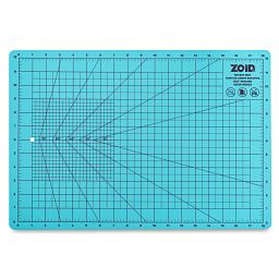 Zoid Reversible 3mm Self-Healing Mat, 12” X 18” - blue