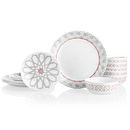 Amalfi Rosa 18-piece Dinnerware Set, Service for 6