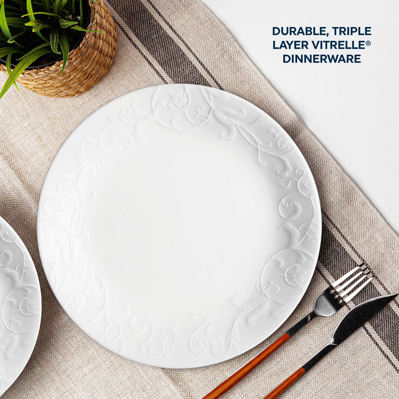Bella Faenza 12-piece Dinnerware Set, Service for 4 | Corelle