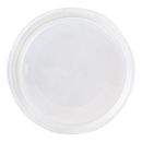 French White 2.5-qt Clear Round Plastic Lid
