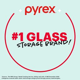 Pyrex #1 Glass Storage Brand!