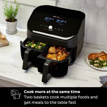 clearcook dual air fryer