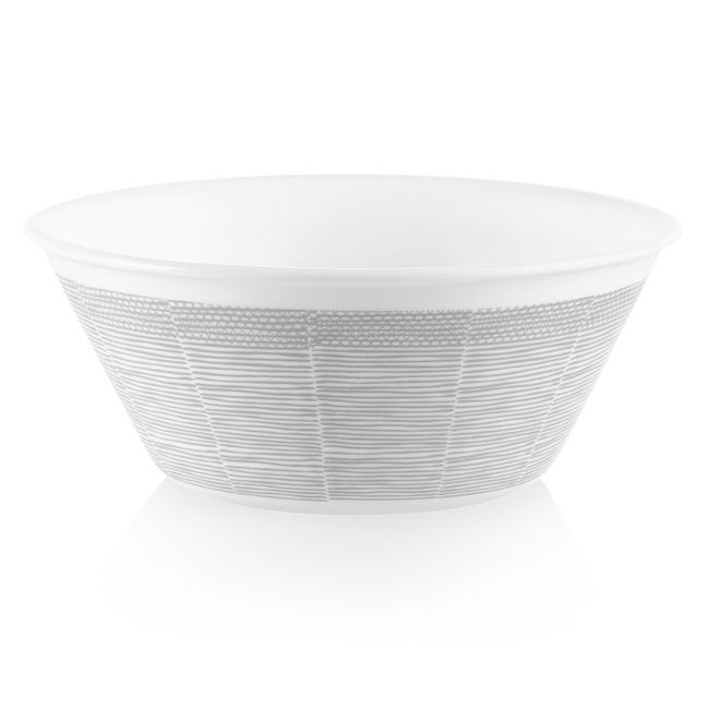 Woven Lines 21.5-ounce Medium Soup Bowl