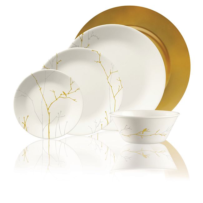 Gilded Woods 5-pc Place Setting