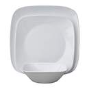 Square Pure White 18-pc Dinnerware Set