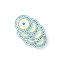 Boho Daydream 6.75" Appetizer Plates, 6-pack
