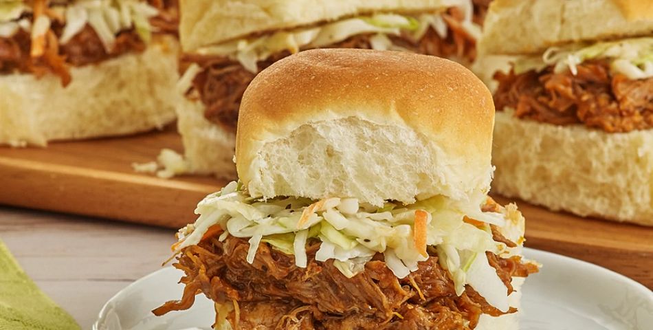 Southern Barbecue Pulled Pork Sliders