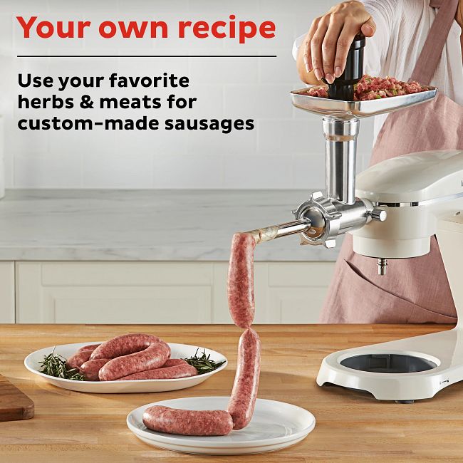 KitchenAid pasta oven set accessories and meat grinder, blender