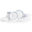 Ocean Blues 78-piece Dinnerware Set, Service for 12