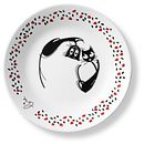 Loving Cats Head Over Heels 6.75" Appetizer Plate