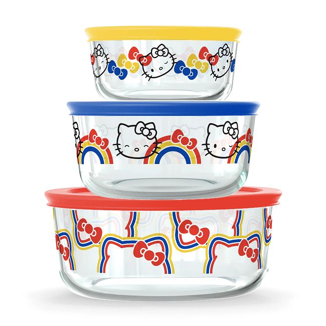 Pyrex, Kitchen, Hello Kitty Pyrex Measuring Cup Sz 2 Cup 6 Oz Made In Usa  Microwavable New Tg