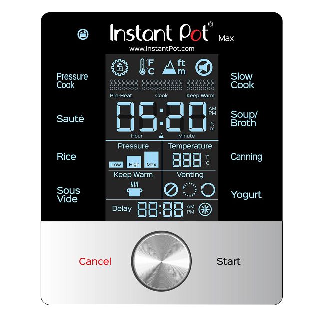 instant pot max 6 quart