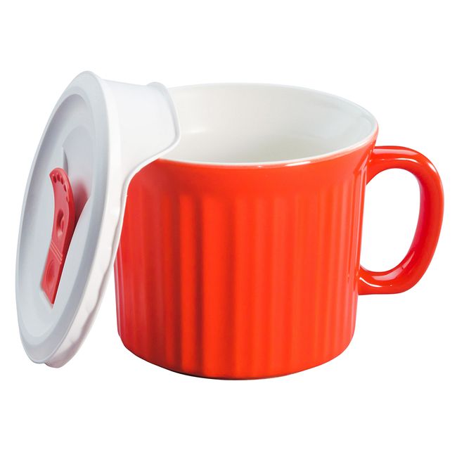 Colours Vermilion 20-oz Meal Mug w/ Lid
