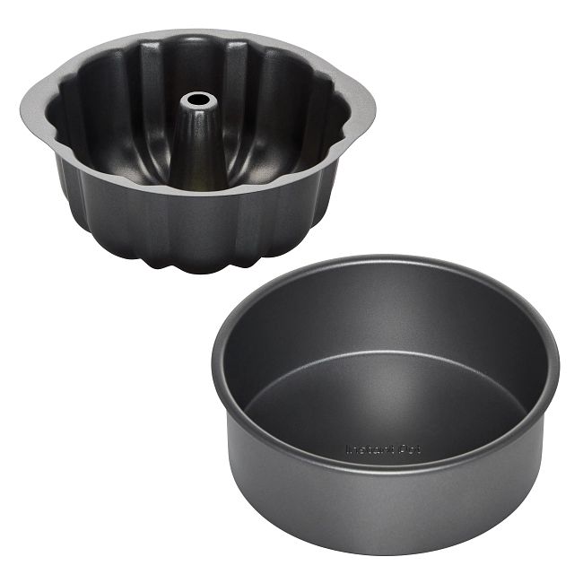 Instant Pot Official Non-Stick Mini Loaf Pans, Set of 2