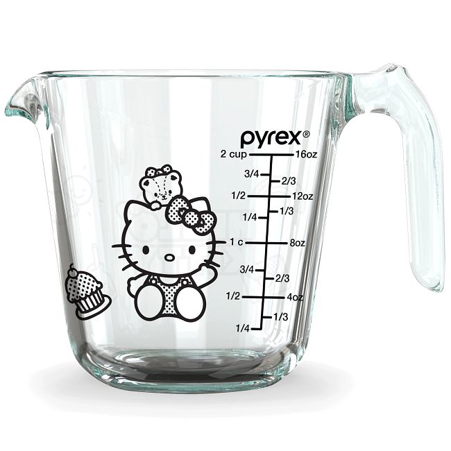 Hello Kitty® 2-cup Measuring Cup, Black