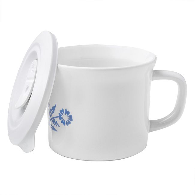 Cornflower 20-ounce Meal Mug™ with Lid