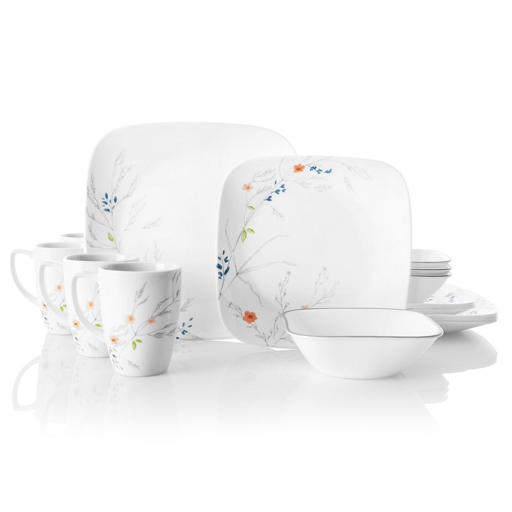 corelle boutique adlyn 16 pc dinnerware set